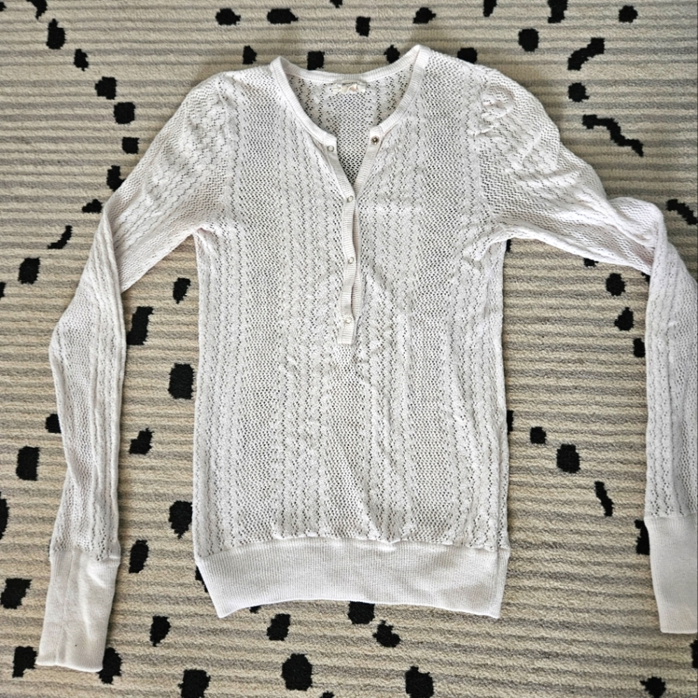 American Eagle Outfitters Sheer Blouse EUC!